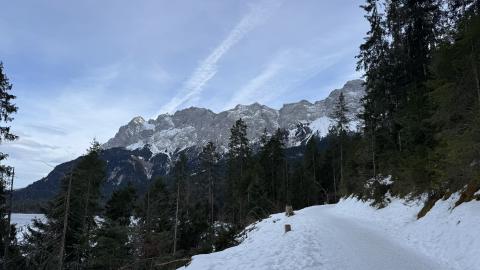 Hiking through Germany