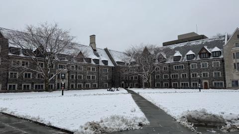 Snowy Morning at Princeton